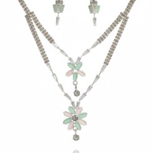 Girl Necklace  with Earrings