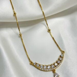 American Diamond pendant with chain